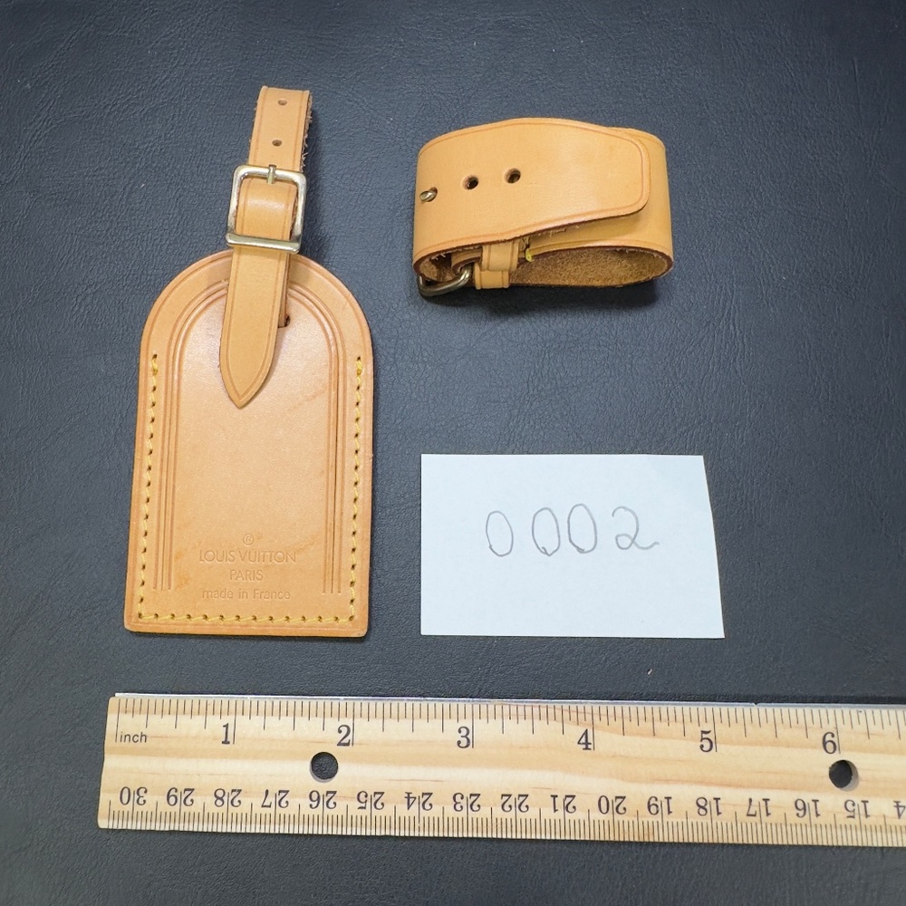 Authentic Louis Vuitton Lv Name Tag And Set Gem